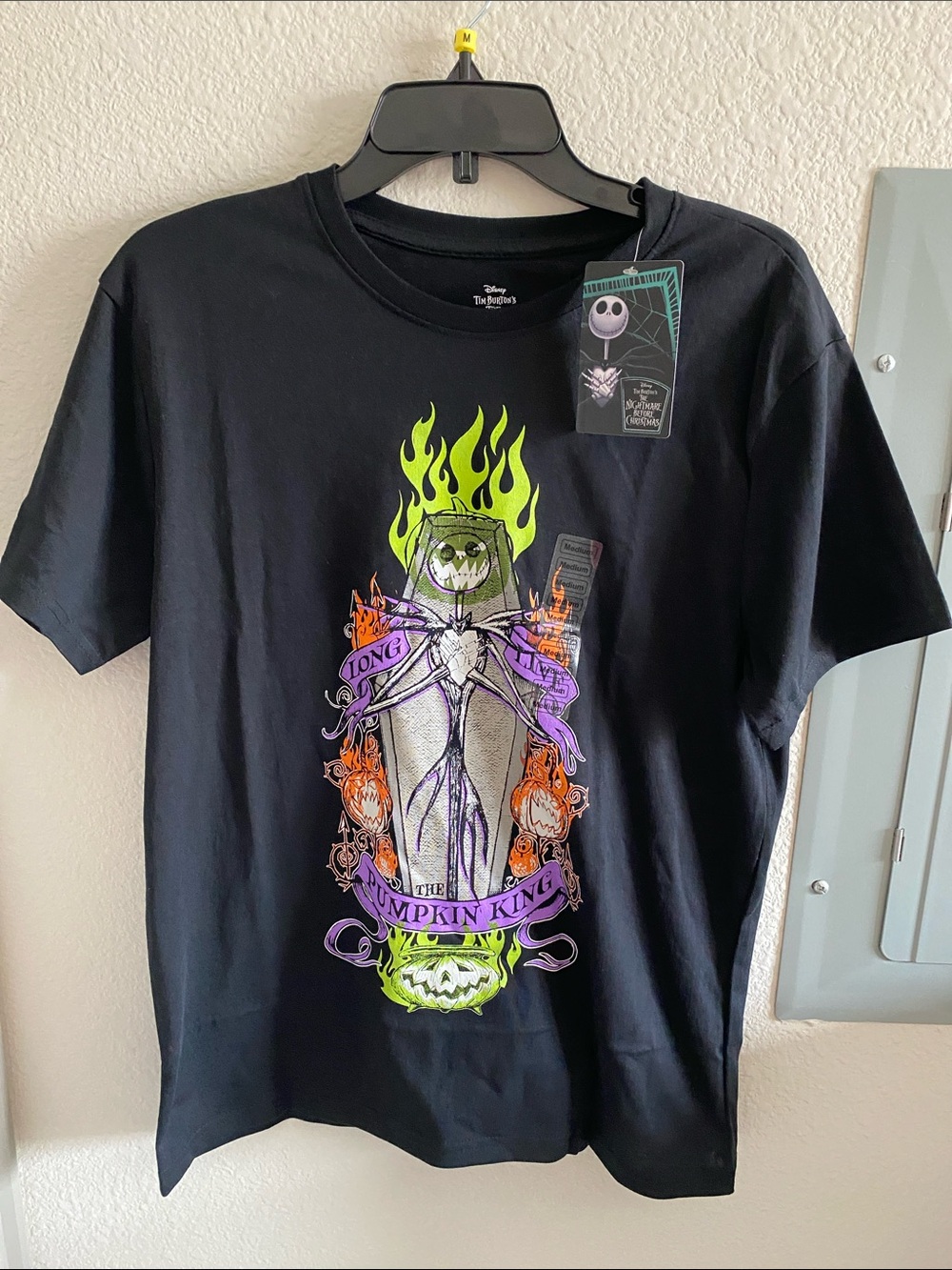 Men’s Disney The Nightmare Before Christmas Graphic Pumpkin King T-Shirt